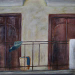 Balcony, oil on canvas, 100 x 80, 2010