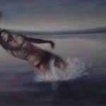 slimmer, oil on canvas, 90 x 70