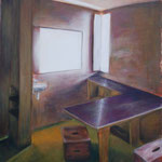 interior I, acrylic on canvas, 90 x 70