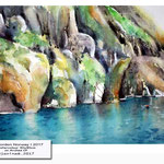 Trollfjorden Norway I 2017 (11) / Watercolour 30x40cm on Arches CP © janinaB. 2017