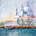 Venice I (O6) / Watercolour 17x24cm Lukas CP © janinaB. 2016
