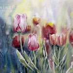 Tulips I 2020 (28) / 30x40cm  Watercolour by ©janinaB.