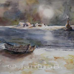 day or night (11) / Aquarell 30x40cm auf Arches