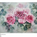 Rosen XXII (T3) / Aquarell 30,5x45,5cm  © janinaB.