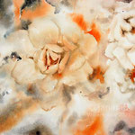 Flowers XII 2021 (32) 30x40cm / #Watercolour by ©janinaB. 