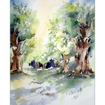 Olivenhain I 2013 (11) / Watercolour 30x40cm