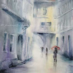 Lublin II (6) / Watercolour 30x40cm  on Arches CP © janinaB. 2016