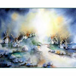 the way to La Mancha (11) / Watercolour 30x40cm