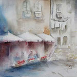 Vernazza I (O6) / Watercolour 22x30cm Fabriano © janinaB. 2016