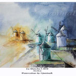 La Mancha I 2018 (24) / 30x40cm Watercolour by ©janinaB.