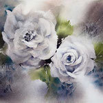 Roses I 2020 (28) / 30x40cm Watercolour by ©janinaB.