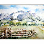 Telluride Colorado (11) / Watercolour 30x40cm