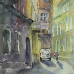 Lublin I (6) / Watercolour 30x40cm  on Arches CP © janinaB. 2016