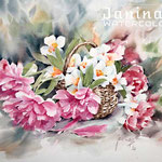 Flowers II 2020 (28) / 30x40cm Watercolour by ©janinaB.