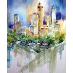 San Gimignano (2) / Watercolour 30x40cm