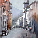 Amatrice I 2018 (O6) / 20x30cm Watercolour by ©janinaB.