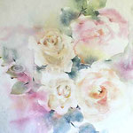 Rosen IX (20) / Aquarell 30x40cm © janinaB.