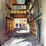 Wolfenbuettel (11) / Aquarell auf Arches 30x40cm