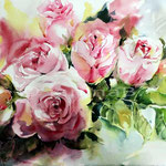 Rosen I (9) / Aquarell auf Arches 30x40cm