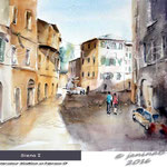 Siena I  (6) / Watercolour 30x40cm  on Fabriano CP ©janinaB