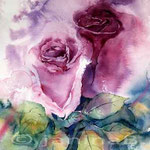 Rosen XII (17) / Aquarell 24x34cm © janinaB.