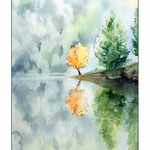 am-See (O6) / Watercolour 20x30cm