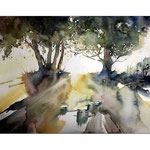 Landschaft 2 (24) / Watercolour 24x31cm