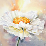 Flower II 2021 (32) 30x40cm / Watercolour by ©janinaB. 