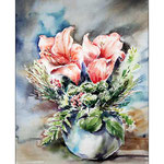 Amaryllis (17)  / Watercolour 30x40cm