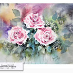 Roses X 2017 (21) / Watercolour 30x40cm © janinaB. 2017