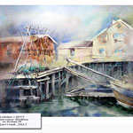 Lofoten I 2017 (11) / Watercolour 30x40cm on Arches CP © janinaB. 2017