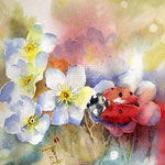  a lucky charm, a talisman (31) 30x40cm / Watercolour by © janinaB. 