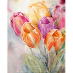 Tulips I 2021 (30) 30x40cm / Watercolour by ©janinaB. 