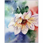 Dahlie (O1) / Watercolour 15x20cm