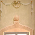 Trompe l’oeil Window and Shell-Ornament