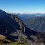 Le village d'Aydius et le Bergon vu du pic de Pounce 