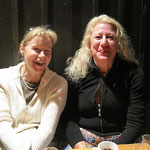 Edith and Sue sharing a good joke and looking really hot...but not as hot as we were on our last trip just last week diving on Blue Waves in the Red Sea in Egypt...what a great time we had!!!!!