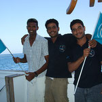 The Blue Waver: Maher, Ahmed, Hani - from the first day on they were in the Team - never wanna miss them! :-)