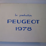 La Production Peugeot 1978 Foto 68