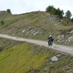 Weiter Richtung Colle Bourget