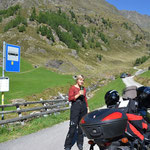 Auffahrt zum Timmelsjoch