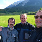 Die Tour und das Wetter machen Spaß