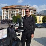 Tankstopp in Demonte