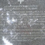 Soldatenfriedhof bei Bovec