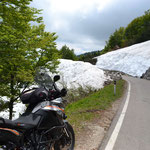 Schnee am Monte Baldo
