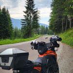 Jaufenpass auf der Heimfahrt - alleine für uns