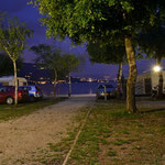 Abendstimmung am Campingplatz