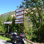 Im Tinéetal am südl. Einstieg zum Col de la Bonette