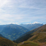Vom Jaufenpass Blick Richtung Süden.