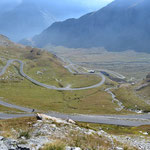 Col d´Agnel Blick auf die Südostrampe